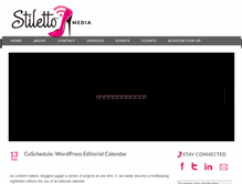 Tablet Screenshot of latinabloggernetwork.com
